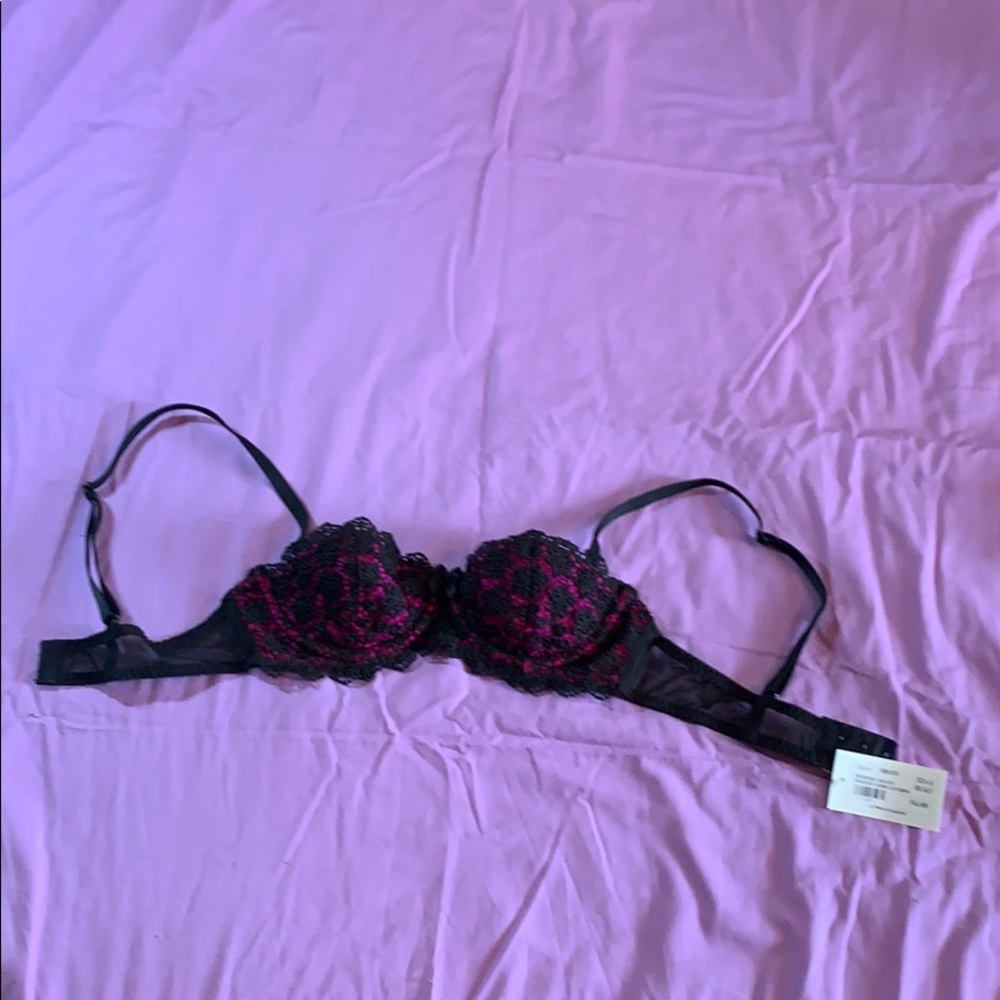 NWT Lula Lu padded Demi cup bra 32AA